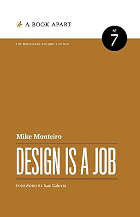 Cover for Mike Monteiro's book "Design is a Job"